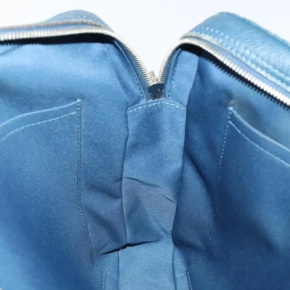Louis Vuitton Taiga Porte Documents Voyage PM Bag Blue